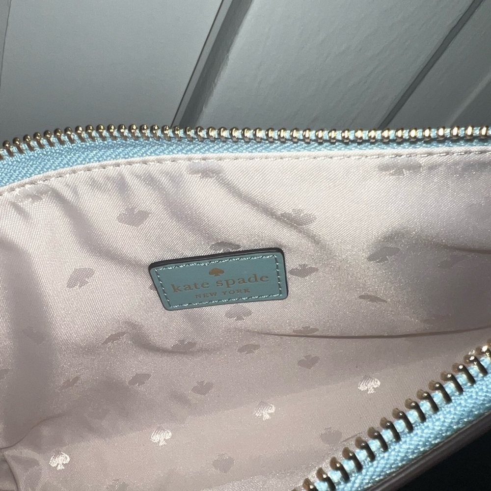 Turquoise Kate Spade Purse - Picture 3 of 4